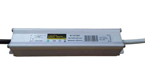 LEDitburn LED Power Supply 15W DC12V Aluminium, dust and water resistant according to IP67