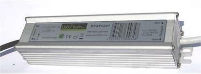 LEDitburn LED Power Supply 45W DC12V Aluminium, dust and waterresistant according to IP67