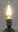 LEDitburn E14 LED Kerze Fadenlampe klar 3,5 Watt (ersetzt 35W) A++ 360lm warmweiß 240V nicht dimmbar
