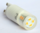 LEDitburn 4er Pack G9 LED Cylinder WEISS 2,5 Watt (ersetzt 20W) A+ 210lm warmweiß 240V nicht dimmbar
