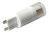 LEDitburn 10er Pack G9 LED Cylinder WEISS 2,5 Watt (ersetzt 20W) A+ 210lm warmweiß 240V nicht dimmb.