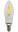 LEDitburn 4er Pack E14 LED Kerze Fadenlampe klar 3,5 Watt (ersetzt 35W) A++ 360lm warmweiß 240V