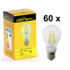 LEDitburn 60er SUPERPACK E27 LED Birne Fadenlampe klar 6,5 Watt A++ 720lm warmweiß 240V